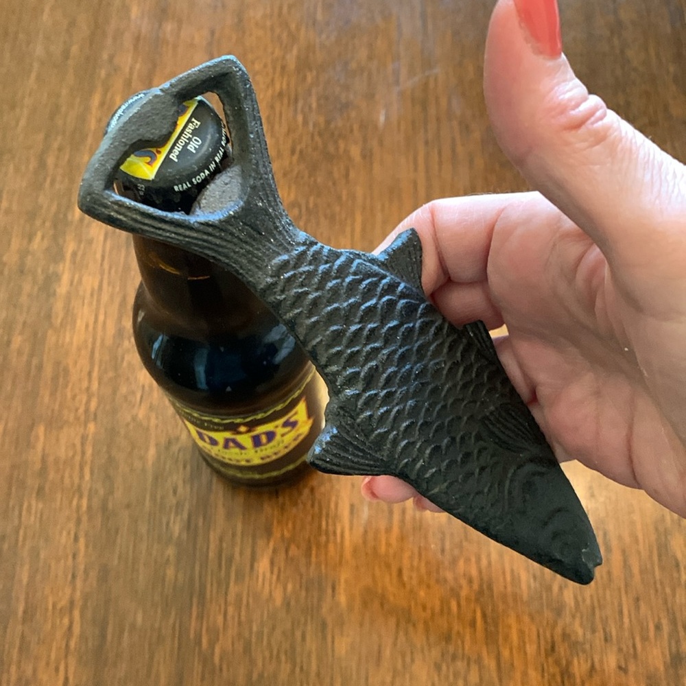 Forged Iron Fish Bottle Opener